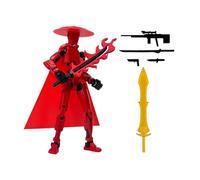 Figura De Acción T13 - Juego De Figuras De Acción T13 De 5,31 Pulgadas | Figura Simulada De 13 Acciones, Figurá De Acçión Multiarticulada Impresa En 3D con 6 Herramientas, Modelo De Robot Móvil,