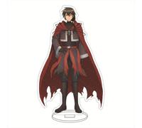 Figura de acrílico Anime Premium para As the Demon King, I have married a slave elf. How should I express my love?, 16cm Figura Anime Soporte de Acrílico De dos caras Colección Juego decoración