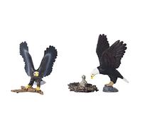 Figura de águila Realista, Modelo de Pájaro Realista, Juguete con Plástico de Primera Calidad para Niños, Juego Educativo, Colección de Decoración del Hogar, Regalo