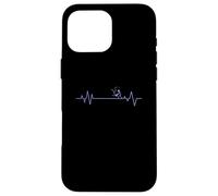 Figura de Aikido Heartbeat Line con Stick Carcasa para iPhone 16 Pro MAX
