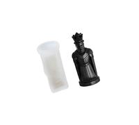 Figura de ajedrez fácil de ajedrez, materiales de silicona, perfecto para entusiastas de las manualidades y decoraciones de fiesta. Molde de diseño