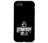 Figura de ajedrez Rey - Strategy | diseño Minimalista Carcasa para iPhone SE (2020) / 7/8