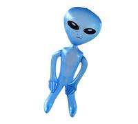 Figura de Alien Inflable, 89,9 cm Halloween Gigante PVC Divertido - Globo de Alien Inflable Juguete, para Fiesta de Cumpleaños Interior Exterior Jardín Césped Patio Trasero