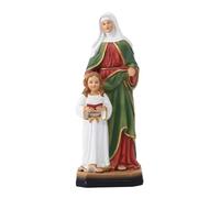 Figura de Ana con María, estatua religiosa renacentista, decoración del hogar, estatua de 8.5 pulgadas de altura, mujeres religiosas