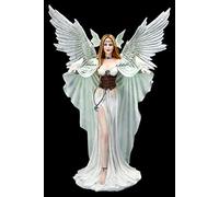 Figura de ángel con palomas blancas Welcome to Heaven 43 cm | Estatua