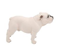 Figura de Animal Linda Modelo de Perro Simulado, Expresión Vívida y Apariencia Realista, Juegos de rol para Niños, Adecuado para Regalo, 5,1", 3,3", 1,6" (Bulldog de pie)