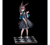 Figura de anime Crazy Popular de 20 cm, exquisita edición limitada de Arknights Amiya Bunny Beautiful Girl Figura de acción Klee Figurine Collection Modelo Muñeca Juguetes Animados Adornos Estatua