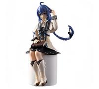 Figura de anime Roxy Migurdia de Mushoku Tensei: Personaje de anime Reincarnation sin trabajo de 14 cm y estatua de PVC modelo sentado posición para escritorio