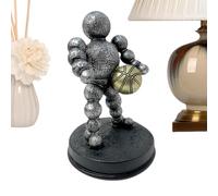 Figura de atleta - Resina Moderna Abstracta Artística, Bola Atleta Estatua Decoración de Escritorio | Para Esterilla de Estufa Librería Salón Coleccionistas Entusiastas Deportes Niños Adolescentes