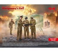 Figura De Bastón De Montgomery 1:35 Kit De Modelo De Plástico ICM