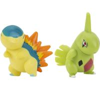 Figura De Batalla De Pokémon De 2 Pulgadas 2 Paquete | Cyndaquil Y Larvitar