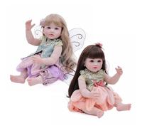 Figura De Bebé Realista: Muñeca De Juego Articulada, Figura Realista Para Niños Pequeños, Lindo Juguete De Guardería, Muñeca De Abrazo Suave | Estatuilla De Bebé, Diseño Poseable Para Sala De Juegos,