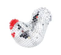 Figura de bola de espejo: reflectante acrílico para la pantalla de tabletas de baile, decoración moderna de la fiesta con detalles brillantes para las vacaciones de cumpleaños de la boda Acción