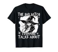Figura de Bruja mística Magia Oscura Mujeres Brujas Camiseta