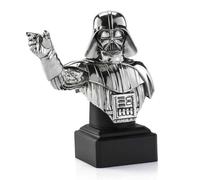 Figura de busto de Darth Vader de peltre de Star Wars con licencia oficial de Ro