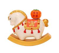 Figura de caballo de año nuevo chino genérica - Figura de oficina de resina china - de caballo para oficina, para escuelas oficinas cafeterías, librerías salón festival