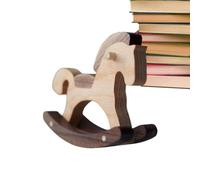 Figura De Caballo De Madera, Accesorios para Casa De Muñecas En