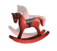 Figura De Caballo - Divertido Balancín Vintage | Estatua De Caballo Juguete De Animales De La Granja Para Niños | Para Niños Y Niñas, Hogar, Oficina, Sala de estar, Sala de Juegos, Escriben
