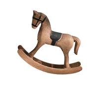 Figura De Caballo - Juguetes Balancines Divertidos De Madera Vintage, De Escritorio De Juguete De Caballo Balancín, Pieza De Arte De Equilibrio | para Niños Niñas Cumpleaños Navidad Oficina En
