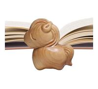 Figura de caballo tallada - Decoración de mascota de madera de 1,89 pulgadas | Escultura Año Del Caballo 2026 | de escritorio de animales | Mini estatuilla de mesa para el hogar, mesita de noch