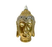 Figura de cabeza de Buda, colección Serenities, estatua de cabeza de Budas, estatua de Budas, escultura de cabeza de Budas, decoración del hogar