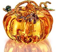 Figura De Calabaza De Cristal Soplado A Mano, Adorno De Cristal, Figurita Coleccionable, Decoración De Mesa