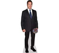 Figura de cartón de Arnold Schwarzenegger (2018) a tamaño Real - Decoración para Fiestas, cumpleaños y photocall - Soporte Plegable Incluido