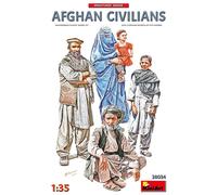 Figura De Civiles Afghan 1:35 Kit De Modelo De Plástico MINIART