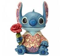 Figura de colección Stitch de Jim Shore - Edición San Valentín