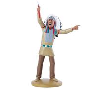 Figura de colección Tintín, El Gran Jefe Indio de América 13cm (42249)