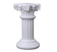 Figura de columna de resina griega - Estatua decorativa en miniatura, decoración de mesa de estilo griego | Columnas romanas blancas decoración de mesa para decoración del hogar, oficina, sala de