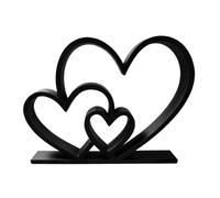 Figura de corazón impresa en 3D, escultura de corazón, estatua de amor, decoración moderna de casas de campo, decoración del hogar, esculturas románticas, día de San Valentín, decoración del hogar