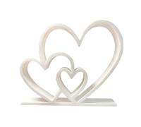 Figura de corazón impresa en 3D, escultura de corazón, estatua de amor, decoración moderna de casas de campo, decoración del hogar, esculturas románticas, día de San Valentín, decoración del hogar