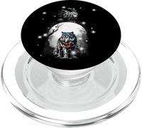 Figura de cuento de hadas para niños, cuervos bosque místico, lobo PopSockets PopGrip para MagSafe