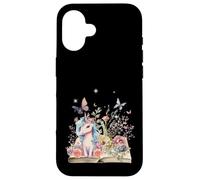 Figura de cuento de hadas Unicornio Niños Niñas Niños Caballo Carcasa para iPhone 16