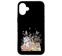 Figura de cuento de hadas Unicornio Niños Niñas Niños Caballo Carcasa para iPhone 16 Plus