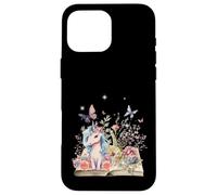 Figura de cuento de hadas Unicornio Niños Niñas Niños Caballo Carcasa para iPhone 16 Pro Max