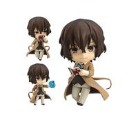 Figura de Dazai Osamu de Bungo Stray Dogs de 10 cm, figuras de acción movibles, accesorios intercambiables, estatua de anime, colección de escritorio, regalos para fanáticos