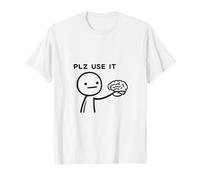 Figura de Dibujos Animados con Cerebro Humor ilustración Estilo Camiseta