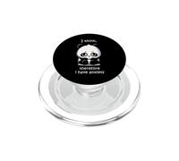 Figura de Dibujos Animados de ansiedad abrumadora PopSockets PopGrip para MagSafe