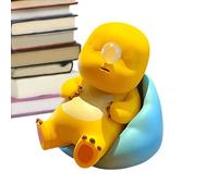 Figura de dragón amarillo - Decoración de tarjeta de grifo automática, Figura de colección de plantillas de dibujos animados lindo | Figuras decorativas para estantes de oficina en casa de la oficina