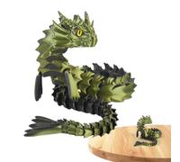 Figura de dragón de mar Impresa en 3D - de Manualidades articulado, Regalo, decoración de | Dragón de Agua Creativo, Coche de Juguete, Pieza de exposición, Coleccionable, Escultura, Juego
