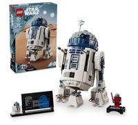 Figura de droide LEGO Star Wars R2-D2 para construir con ladrillos. Decoraci n de habitaci n coleccionable de Star Wars con minifigura exclusiva