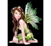Figura de elfos de fantasía en vestido verde de 11 cm de hada