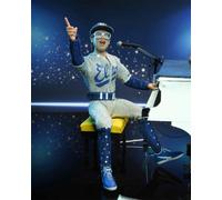 Figura de Elton John Live 1975 con Accesorios Intercambiables