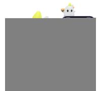 Figura de espíritu | Mini figura de juguete para teléfono | novedad juguete figura adhesiva para casa interior exterior decoración mesa creativo pantalla