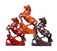Figura De Éxito Equino - Acento De Decoración De Caballo, Emblema De Prosperidad Tallado En Madera Hecho A Mano, Obra De Arte Patrimonial | Regalo De Recuerdo De Celebración Simbólica Para Las Vacacio
