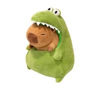 Figura de Felpa de Capibara: compañero cómodo Desmontable, diseño Peculiar de de con Personaje de roedor extraíble con Textura de Terciopelo, novedoso compañero de Abrazo Que Ofrece apo