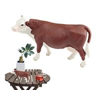 Figura de ganado en miniatura - Figura de ganado en miniatura de jardín de juguete de animales de granja | Modelo realista de animal de ganado, rellenos de bolsas de regalo, regalos de cumpleaños