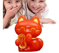 Figura de gato de la Maneki Neko Fortune Cat - decorativos, colección de minifiguras, Maneki Neko, coleccionable